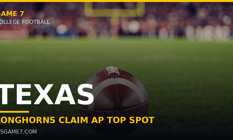Texas Is the New No. 1 in the AP Top 25 After Beating Ohio State 1