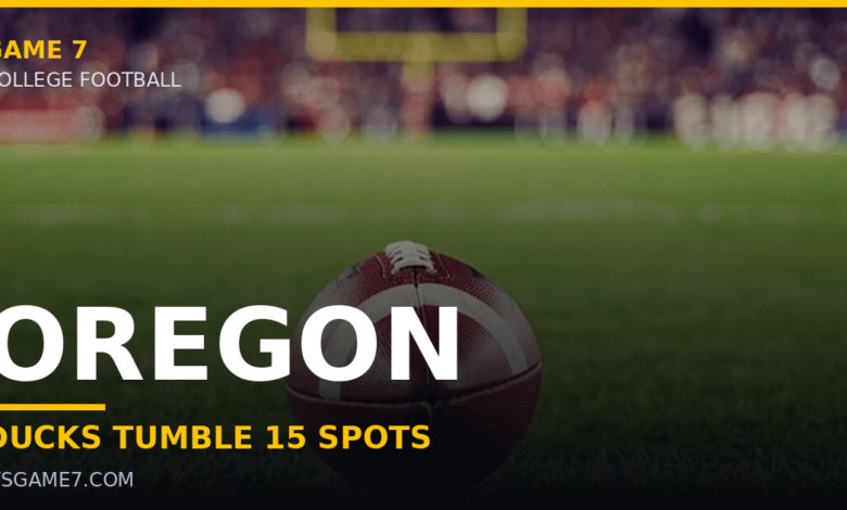 Oregon Falls to No. 21 in AP Poll After Loss to Oklahoma State: What It Means 1