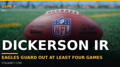Eagles Place Landon Dickerson on Injured Reserve After He Called Himself a 'Liability' 9