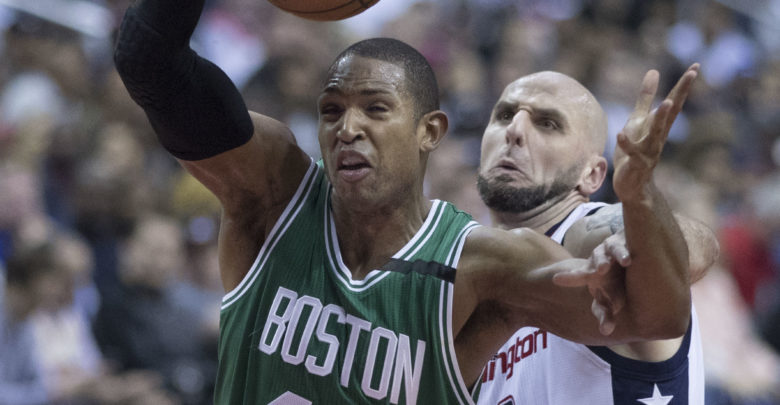 Al Horford, Marcin Gortat During Celtics, Wizards