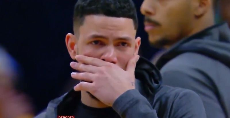 Austin Rivers Teeth Austin Rivers Breaks Down Upon Hearing Of Kobe’s Death - Game 7