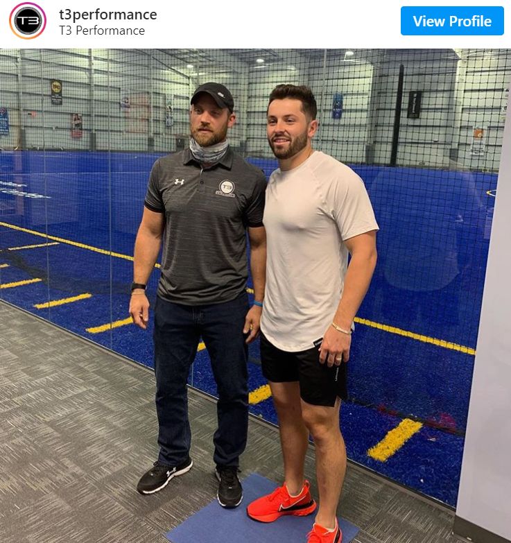 Skinny Baker Mayfield Photos Emerge Before Browns Camp
