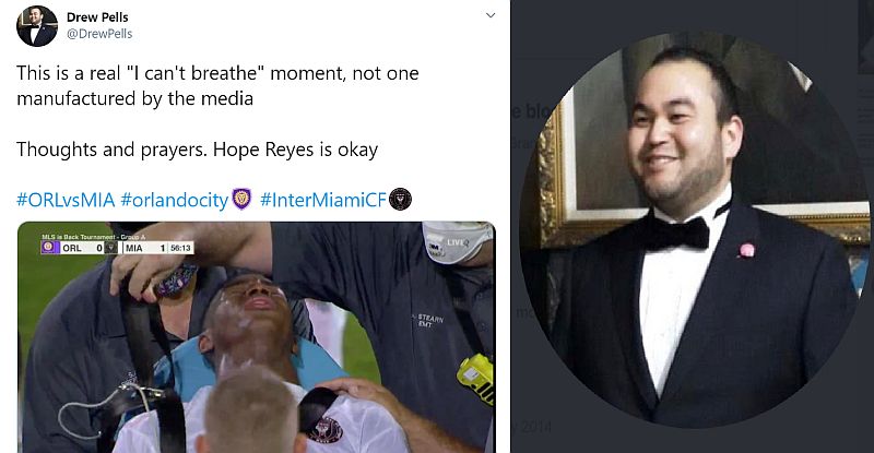 Soccer Writer Drew Pells Fired For ‘I Can’t Breathe’ Tweet