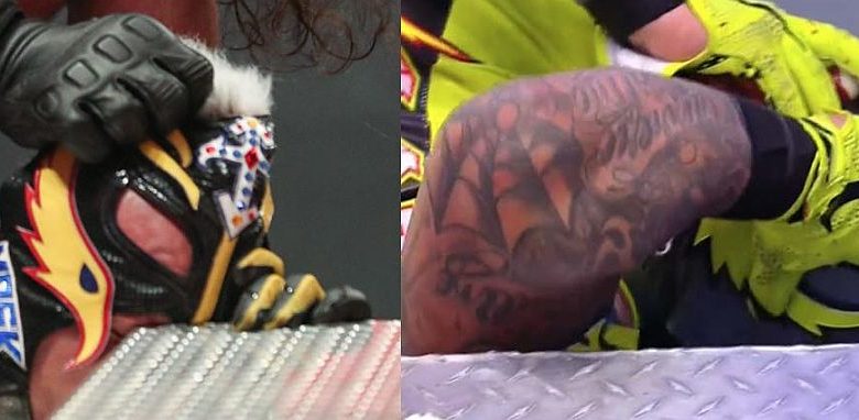 Seth Rollins Tears Rey Mysterio’s Eye Out (Video)
