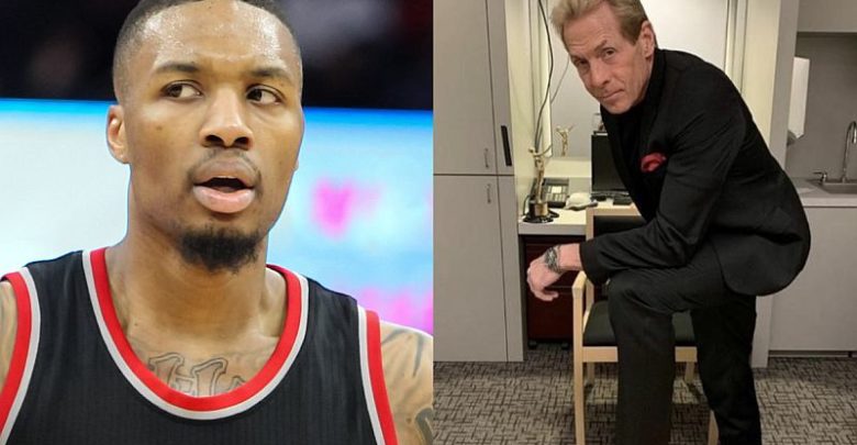 Skip Bayless Mocks Damian Lillard Yet Again