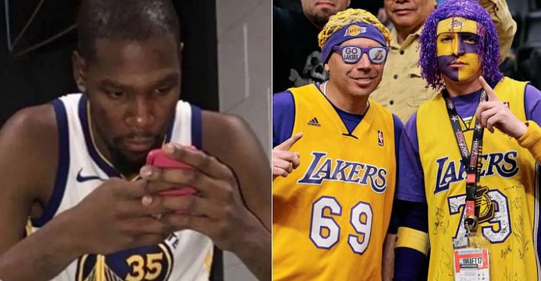Kevin Durant Admits He Wants To Piss Off Lakers Fans
