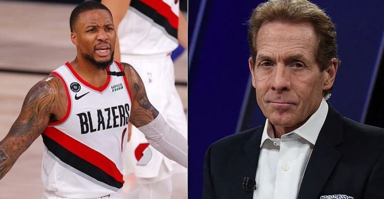 Skip Bayless Declares War On Damian Lillard