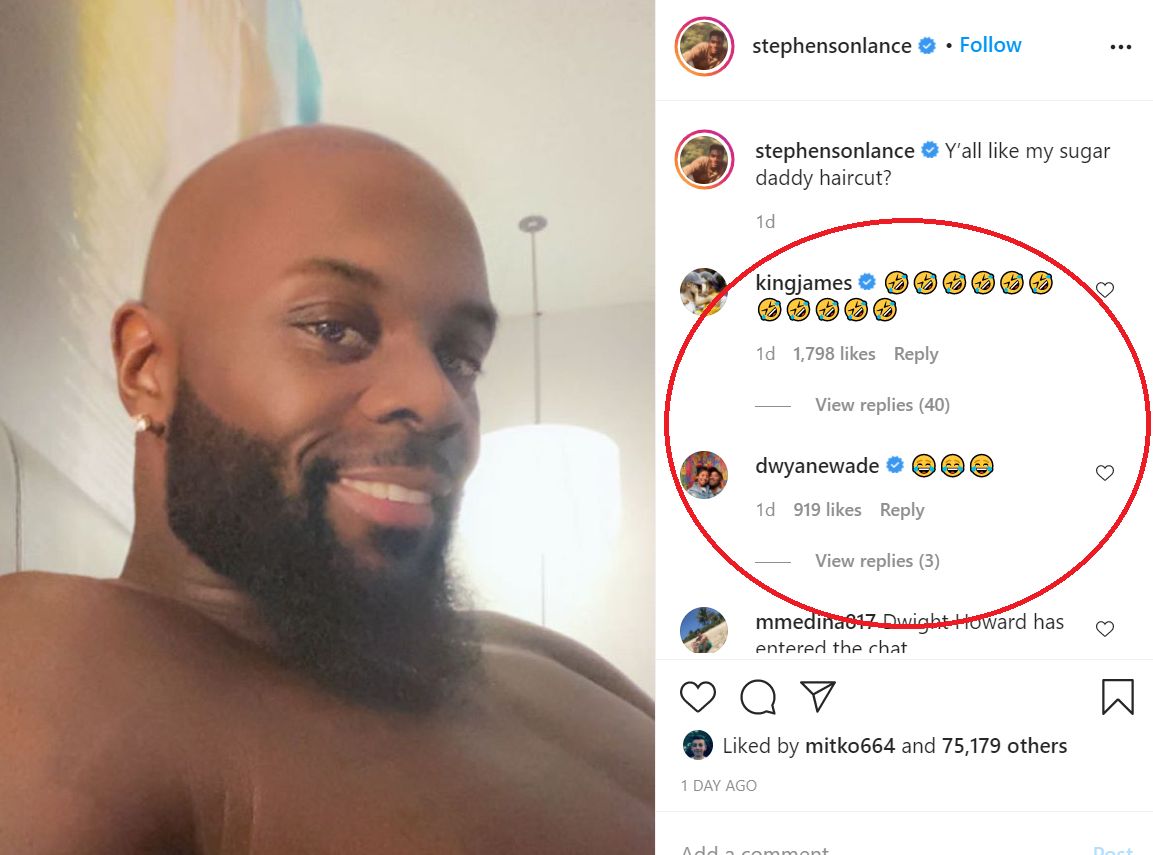 LeBron James, Dwyane Wade Mock Lance Stephenson’s Look