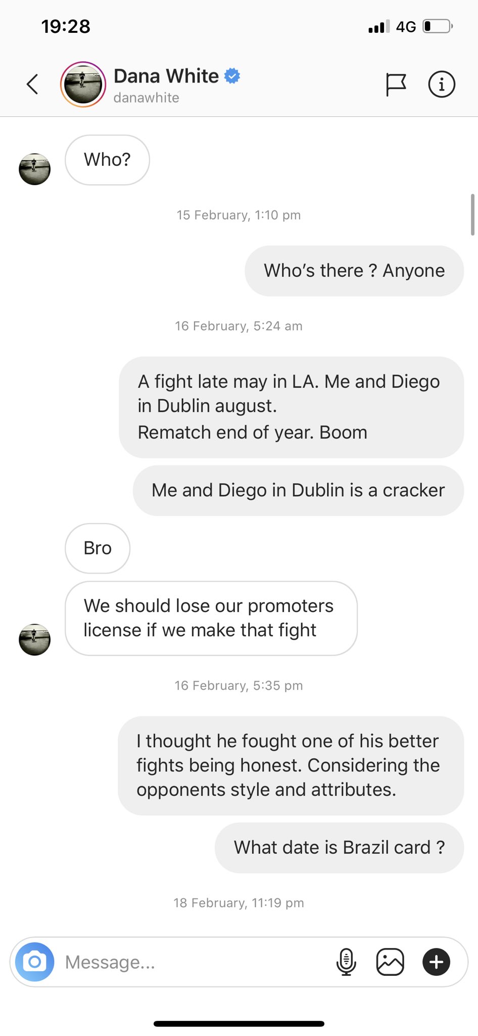 Conor McGregor Leaks Dana White DMs, Agrees To Fight Manny Pacuqiao 2