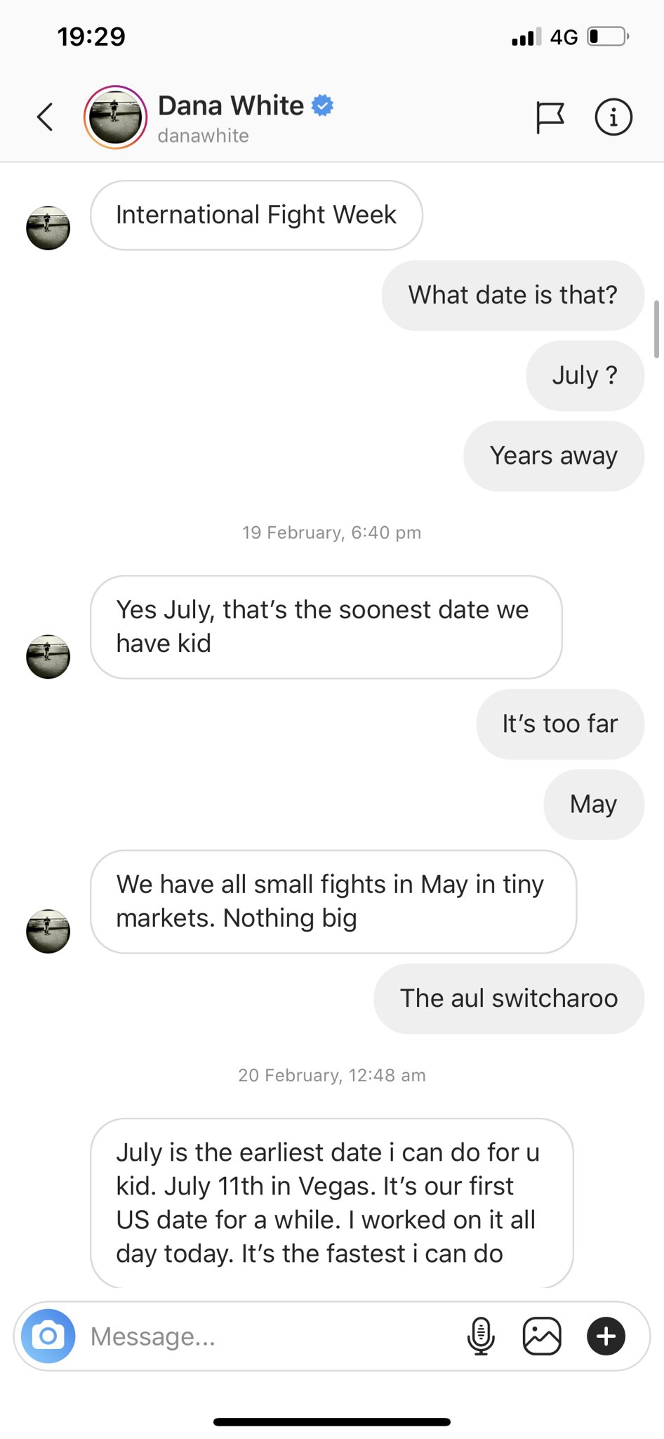Conor McGregor Leaks Dana White DMs, Agrees To Fight Manny Pacuqiao 4