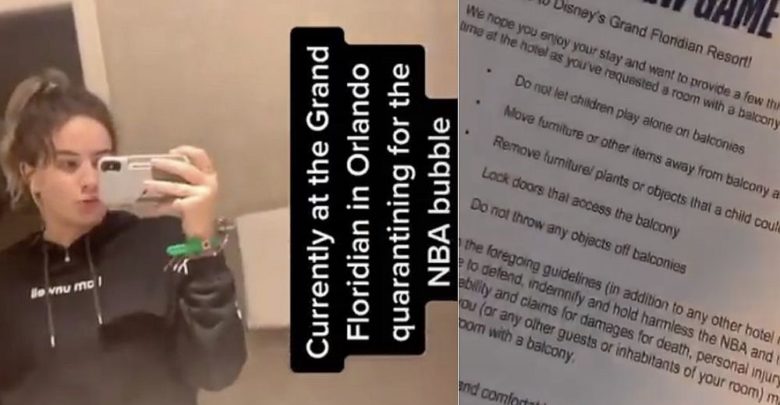 NBA Player Paid $7K To Get This Girl Into The Bubble?