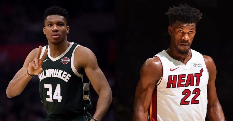 NBA Stars Mock Giannis Antetokounmpo For Not Guarding Jimmy Butler