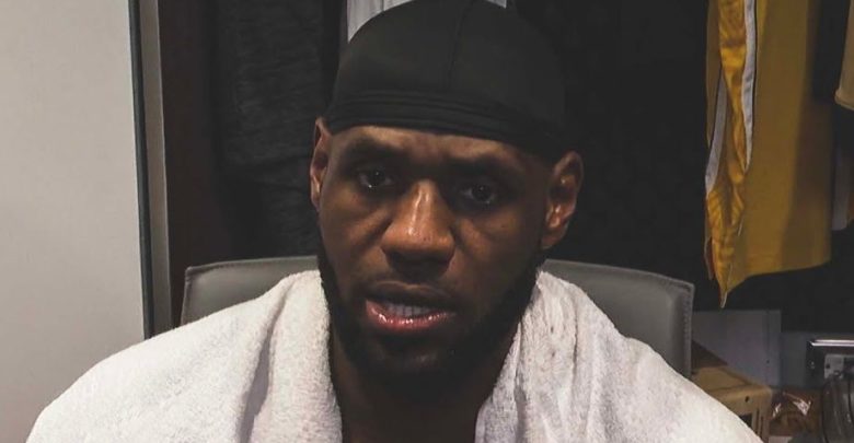 LeBron James’ Pregame Outfit Goes Viral (Photos)