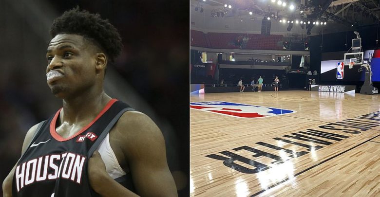 Danuel House Jr. Let Female COVID Testing Official Into His Room?