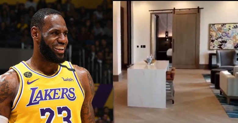 LeBron James’ Bubble Suite Revealed: Lakers Star Is Living Large