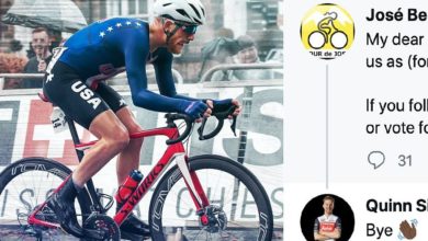 American Cyclist Quinn Simmons Suspended For Trump Tweets