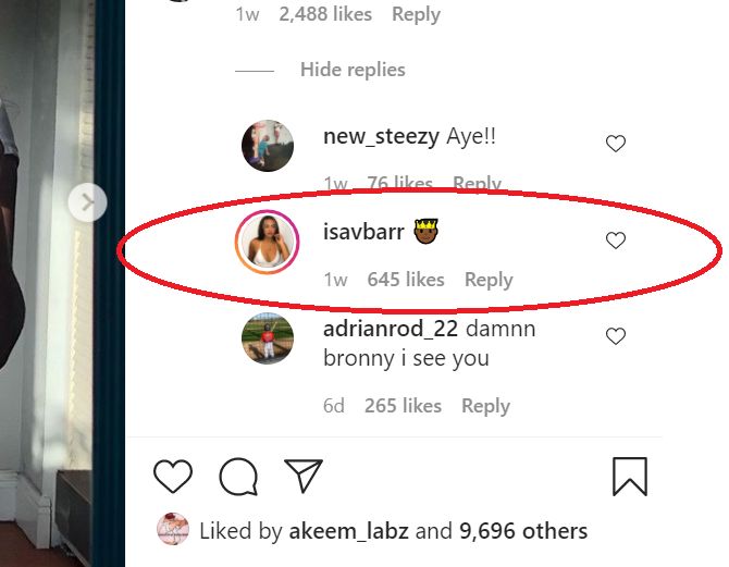 Bronny James’ Status With Instagram Model Revealed 2