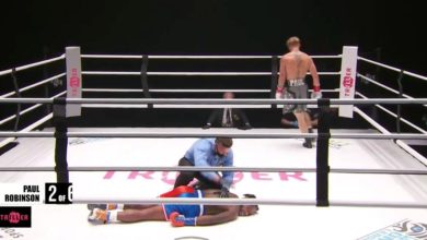 Jake Paul vs Nate Robinson Full Fight And Knockout (Video)