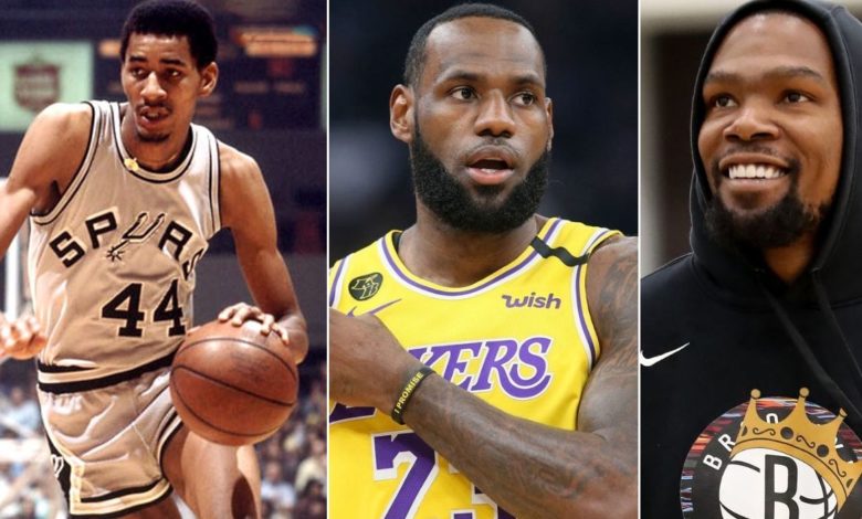 George Gervin’s Top 5: Magic, LeBron, Durant, Dr. J and Kareem