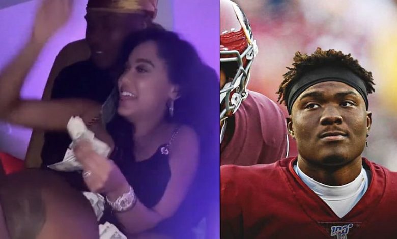 Dwayne Haskins Strip Club Photos Spark Controversy