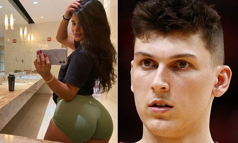 Katya Elise Henry Reveals Very Special Tyler Herro Shirt (Photo)