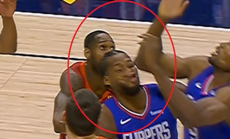 Kawhi Leonard’s Facial Injury in Slow Motion (Video)