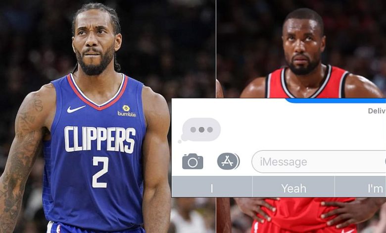 Kawhi Leonard’s Hilarious Text To Serge Ibaka About Joining Clippers