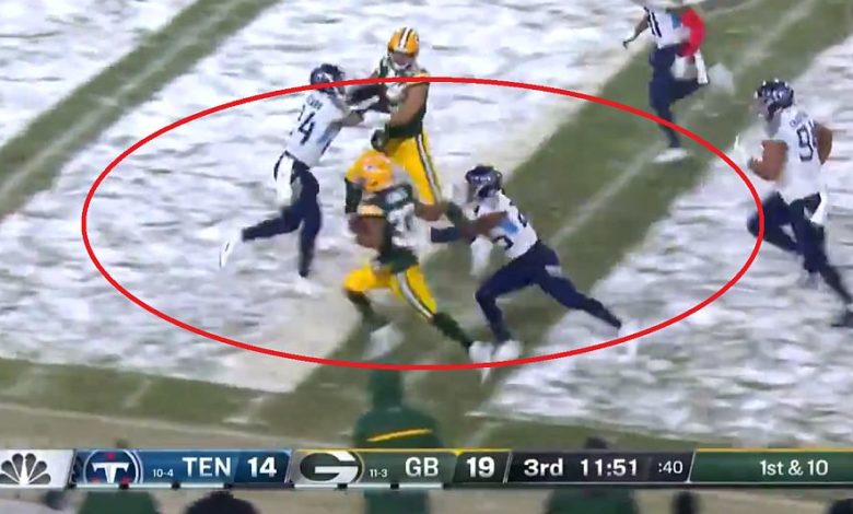 Did Refs Blatantly Help Packers Cheat Against Titans? (Video)