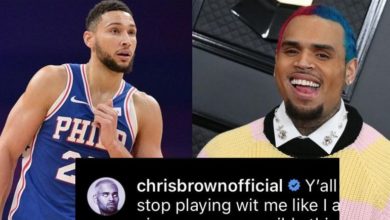 Chris Brown’s Angry Reaction To Ben Simmons Comparison