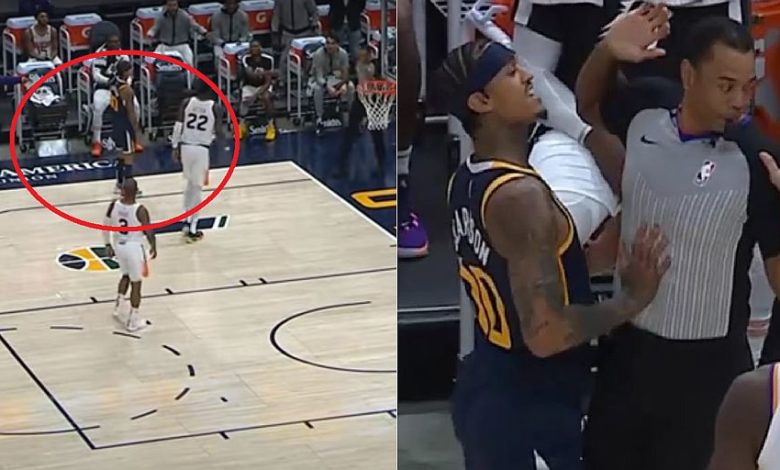 Should Jordan Clarkson Be Suspended For Being Physical With Ref? (Video)