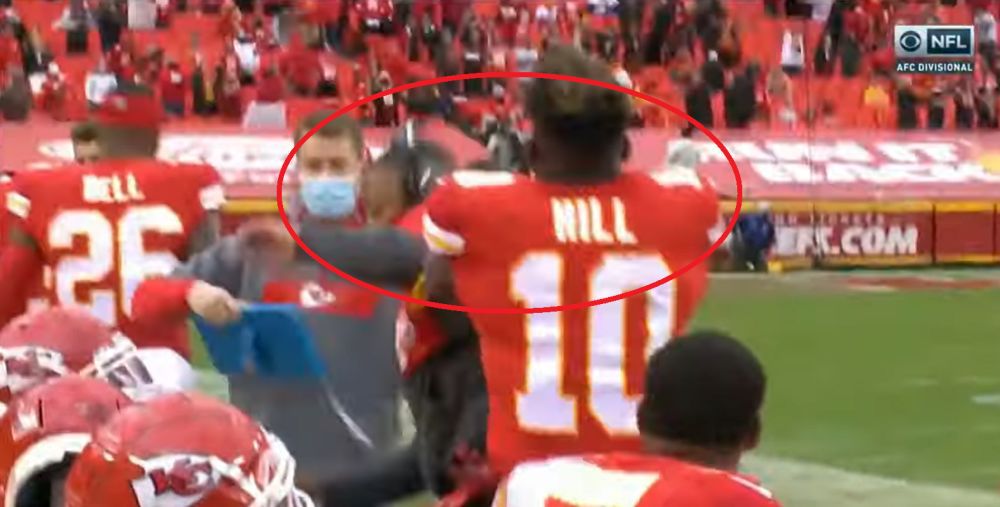 Did Tyreek Hill Attack Coach Greg Lewis During Chiefs vs Browns? Game 7