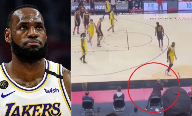 What Cavs Exec Did To Piss Off LeBron James During Lakers Game