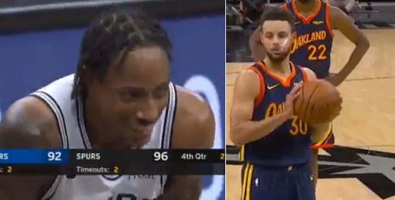 Watch Stephen Curry Completely Fool DeMar DeRozan (Video)