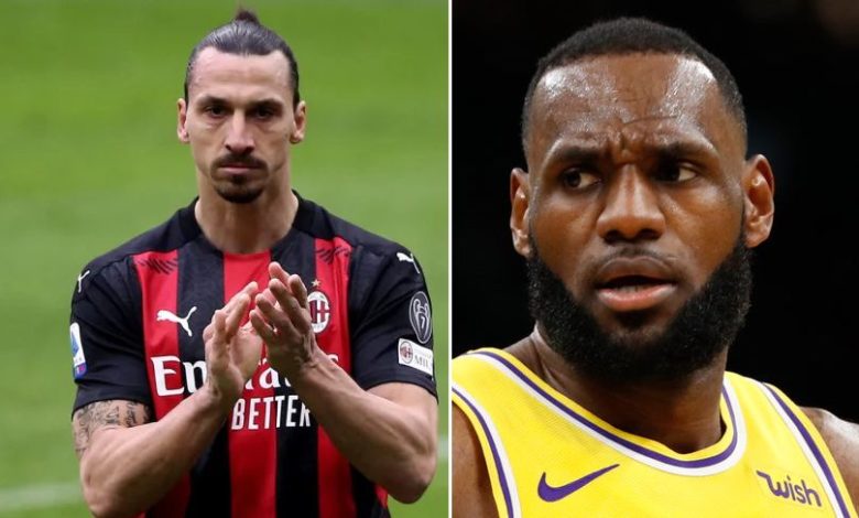 Zlatan Ibrahimovic Sparks Outrage With LeBron James Comments