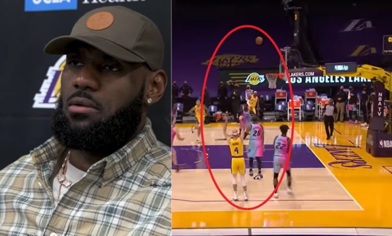 LeBron On What He Disliked About Alex Caruso’s Missed Buzzer Beater