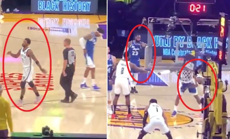 Video Shows Bizarre LeBron James-Kyrie Irving Moment