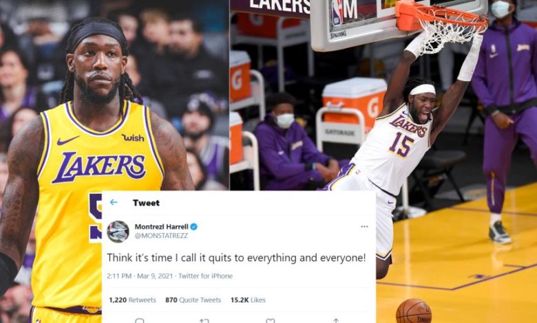 Montrezl Harrell Posts Ominous Message, Lakers Respond