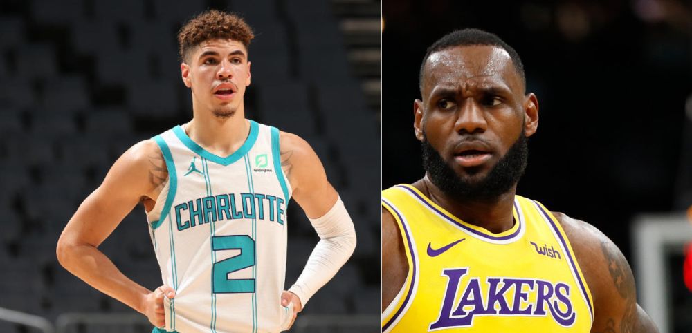lebron james lamelo ball
