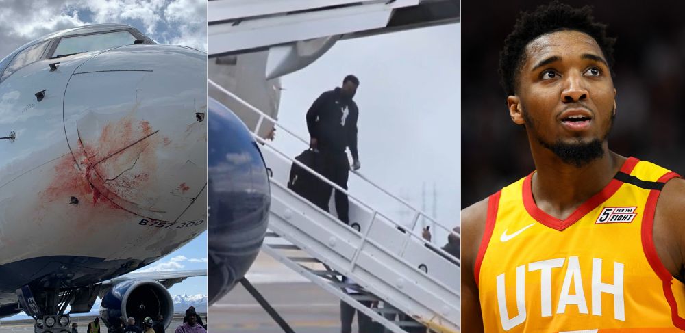 Utah Jazz Plane Makes Emergency Landing After Crazy Accident