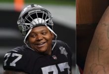 Trent Brown’s Tattoo Goes Viral After Raiders Trade Him To Patriots