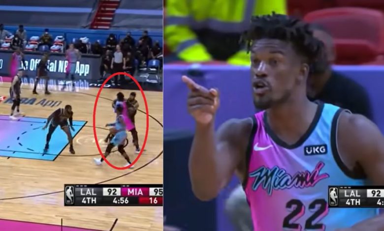Watch Jimmy Butler Clown Andre Drummond Mid-Game (Video)
