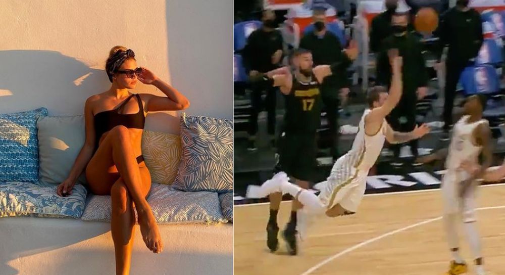 Luka Doncic’s GF Anamaria Goltes Reacts To Buzzer Beater