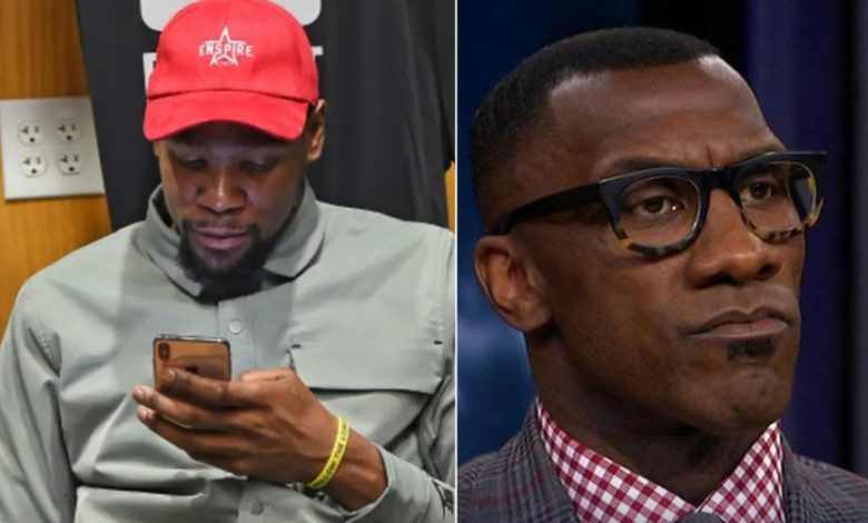 Kevin Durant vs Shannon Sharpe Feud Hits A New Low