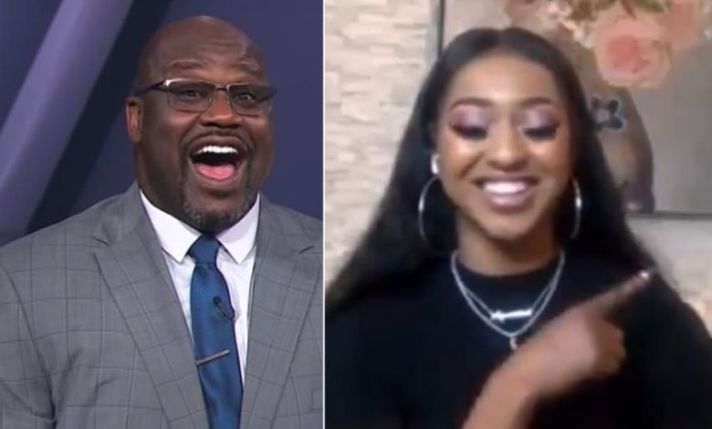 Watch Shaq Shoot His Shot With Baylor Player’s Mom (Video)