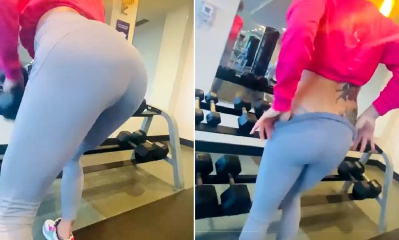 Ex-UFC Fighter Gets Kicked Out Of Gym For Taking Her Pants Off