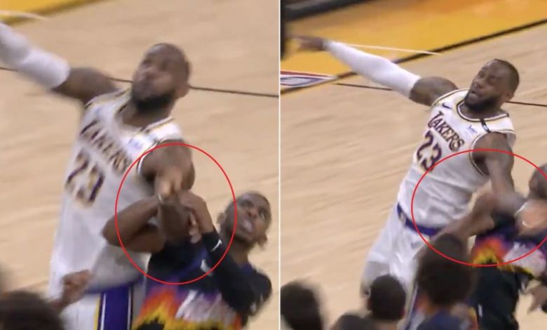 Chris Paul Getting Suspended Over Dirty Play On LeBron James?