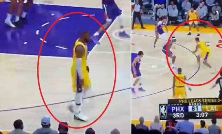 Brutal Exchange Between LeBron James, Kyle Kuzma Goes Viral (Video)