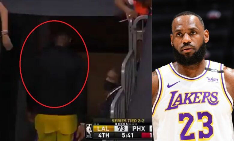 Real Reason LeBron James Left Court Early vs Suns (Video)