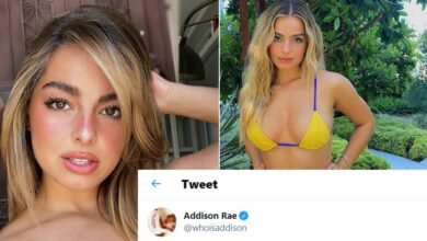Addison Rae Sparks Outrage With UFC Tweet (Photo)