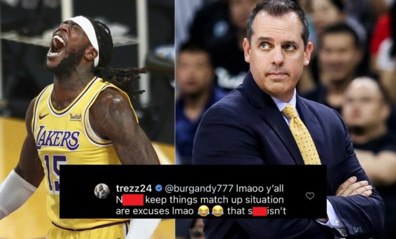 Montrezl Harrell Says Lakers Coach Frank Vogel Is A Liar (Photo)